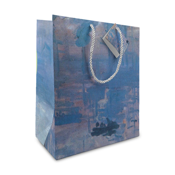 Custom Impression Sunrise by Claude Monet Medium Gift Bag