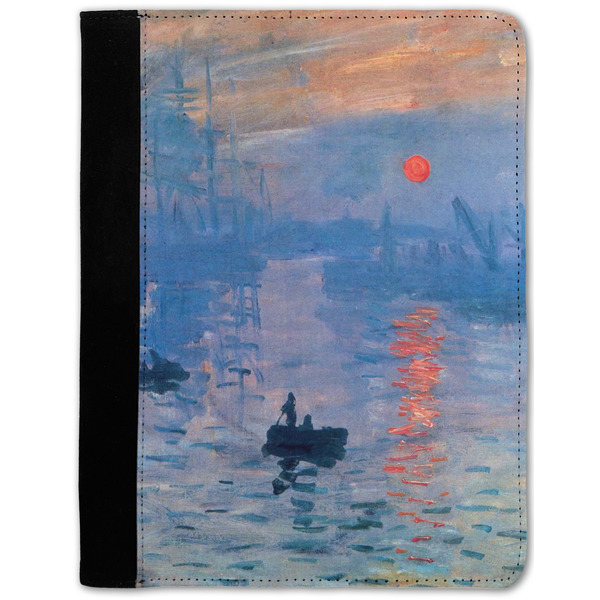 Custom Impression Sunrise by Claude Monet Notebook Padfolio