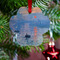 Impression Sunrise by Claude Monet Metal Paw Ornament - Lifestyle