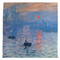 Impression Sunrise by Claude Monet Microfiber Dish Rag - APPROVAL