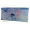 Impression Sunrise by Claude Monet Microfiber Dish Rag - FOLDED (half)