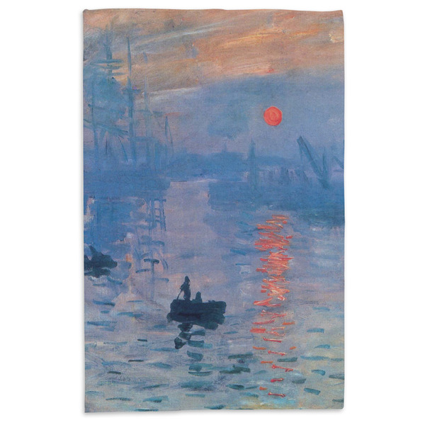 Impression Sunrise by Claude Monet Microfiber Dish Towel - APPROVAL