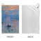 Impression Sunrise by Claude Monet Microfiber Golf Towels - Small - APPROVAL