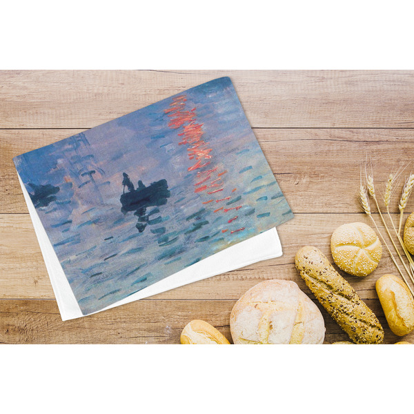 Impression Sunrise by Claude Monet Microfiber Kitchen Towel - LIFESTYLE