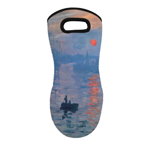 Custom Impression Sunrise by Claude Monet Neoprene Oven Mitt - Single