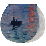 Impression Sunrise by Claude Monet Burp Pad - Velour