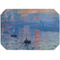 Impression Sunrise by Claude Monet Octagon Placemat - Single front