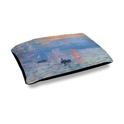Impression Sunrise by Claude Monet Outdoor Dog Bed - Medium