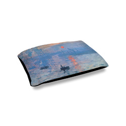 Impression Sunrise by Claude Monet Outdoor Dog Bed - Small