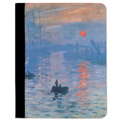 Impression Sunrise by Claude Monet Padfolio Clipboard - Large