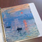 Impression Sunrise by Claude Monet Page Dividers - Set of 5 - In Context
