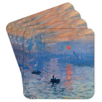 Impression Sunrise by Claude Monet Paper Coasters