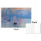 Impression Sunrise by Claude Monet Disposable Paper Placemat - Front & Back
