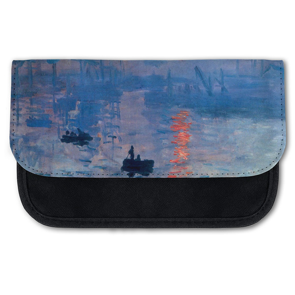 Custom Impression Sunrise by Claude Monet Canvas Pencil Case