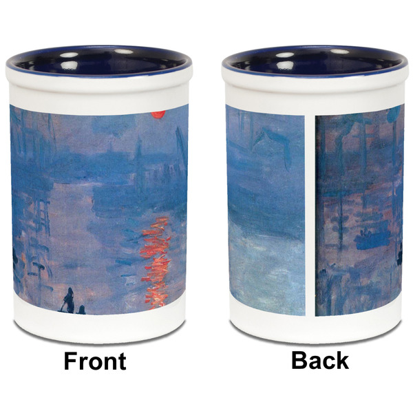 Impression Sunrise by Claude Monet Pencil Holder - Blue - approval