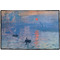 Impression Sunrise by Claude Monet Personalized Door Mat - 36x24 (APPROVAL)