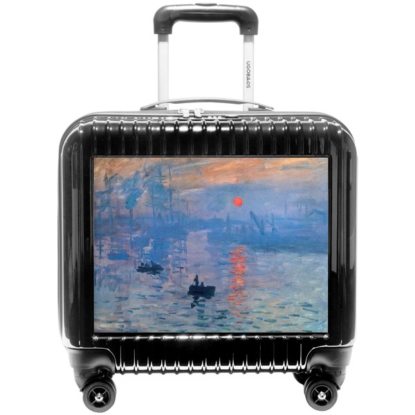 Custom Impression Sunrise by Claude Monet Pilot / Flight Suitcase