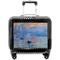 Impression Sunrise by Claude Monet Pilot Bag Luggage with Wheels