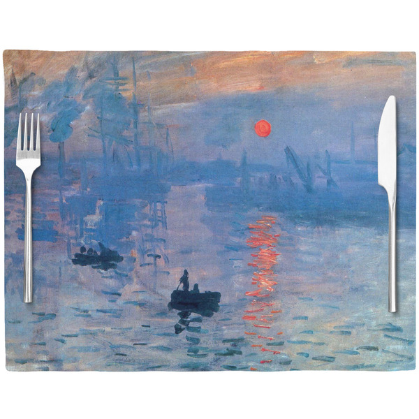 Impression Sunrise by Claude Monet Placemat with Props