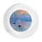 Impression Sunrise by Claude Monet Plastic Party Dinner Plates - Approval