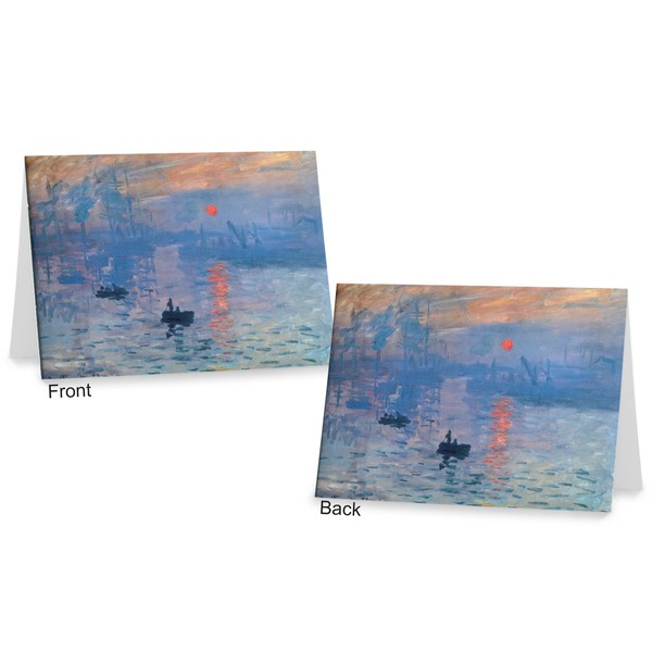 Impression Sunrise by Claude Monet Postcard - Front and Back
