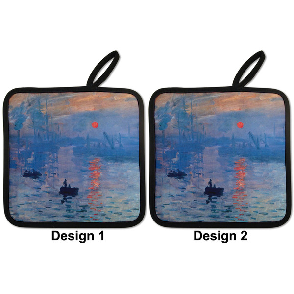 Impression Sunrise by Claude Monet Pot Holders - Set of 2 APPROVAL