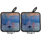 Impression Sunrise by Claude Monet Pot Holders - Set of 2 APPROVAL