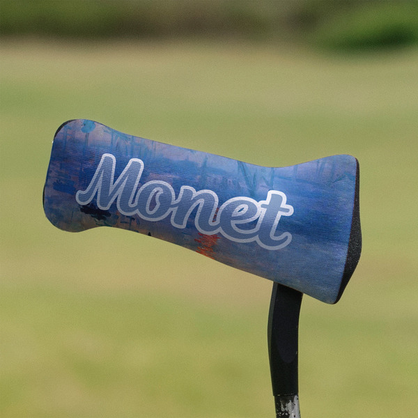 Impression Sunrise by Claude Monet Putter Cover - On Putter