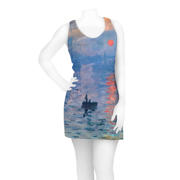 Impression Sunrise by Claude Monet Racerback Dress - On Model - Front