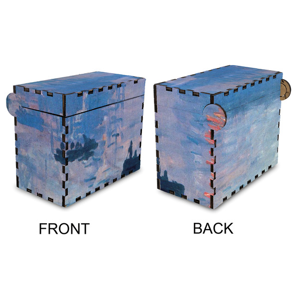 Impression Sunrise by Claude Monet Recipe Box - Full Color - Approval