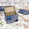 Impression Sunrise by Claude Monet Recipe Box - Full Color - In Context
