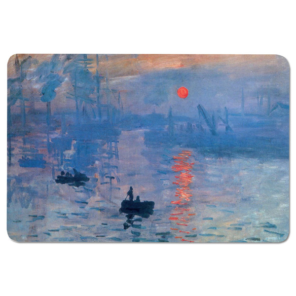 Impression Sunrise by Claude Monet Rectangular Fridge Magnet - FRONT