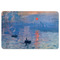 Impression Sunrise by Claude Monet Rectangular Fridge Magnet - FRONT