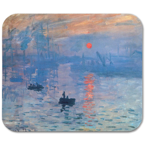 Impression Sunrise by Claude Monet Rectangular Mouse Pad - APPROVAL