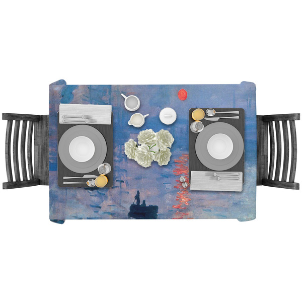 Impression Sunrise by Claude Monet Rectangular Tablecloths - LIFESTYLE