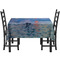 Impression Sunrise by Claude Monet Rectangular Tablecloths - Side View