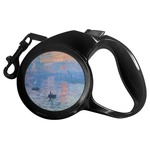 Impression Sunrise by Claude Monet Retractable Dog Leash - Large
