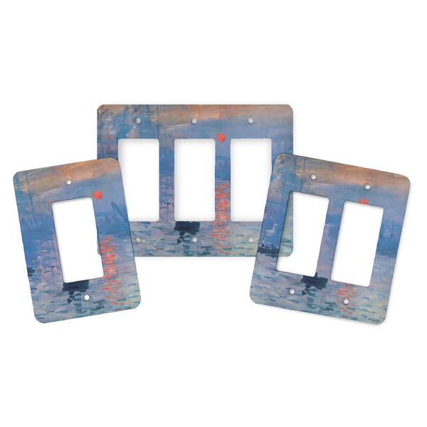 Impression Sunrise by Claude Monet Rocker Light Switch Covers - Parent - ALL VARIATIONS