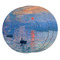 Impression Sunrise by Claude Monet Round Fridge Magnet - THREE