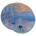 Impression Sunrise by Claude Monet Round Paper Coasters