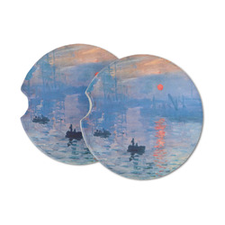 Impression Sunrise Sandstone Car Coasters - Set of 2