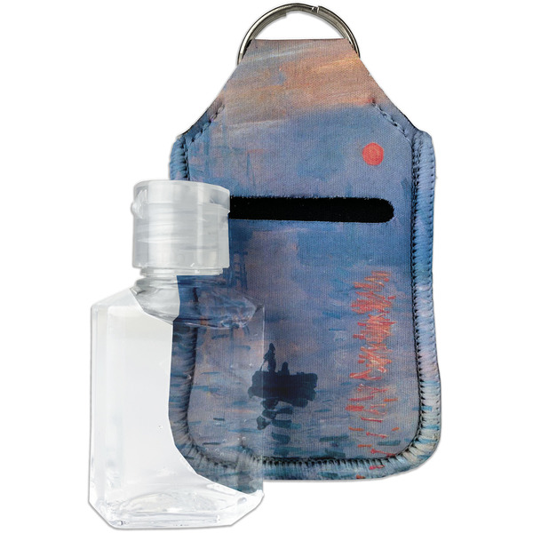Custom Impression Sunrise by Claude Monet Hand Sanitizer & Keychain Holder