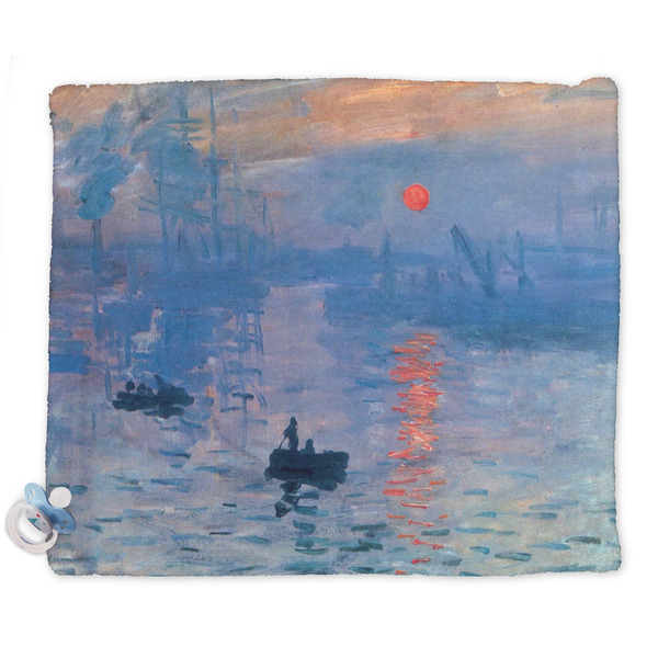 Custom Impression Sunrise by Claude Monet Security Blanket