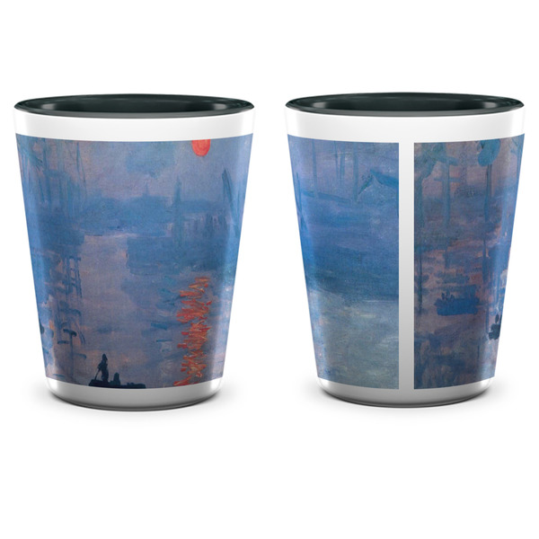 Impression Sunrise by Claude Monet Shot Glass - Two Tone - APPROVAL