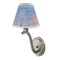Impression Sunrise by Claude Monet Small Chandelier Lamp - LIFESTYLE (on wall lamp)