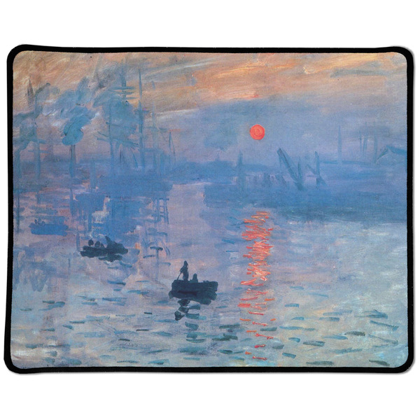 Custom Impression Sunrise by Claude Monet Large Gaming Mouse Pad - 12.5" x 10"