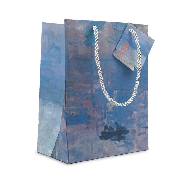 Custom Impression Sunrise by Claude Monet Small Gift Bag
