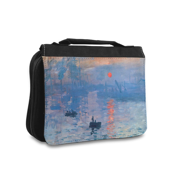 Custom Impression Sunrise by Claude Monet Toiletry Bag - Small