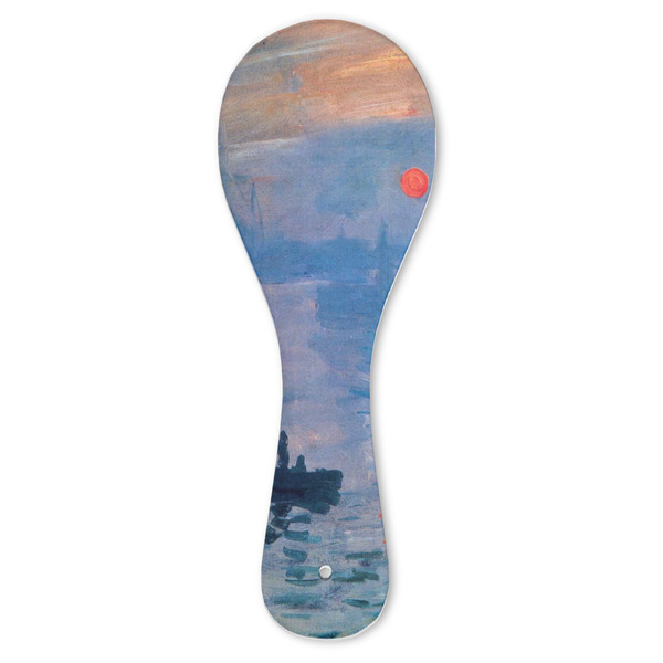 Custom Impression Sunrise by Claude Monet Ceramic Spoon Rest