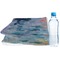Impression Sunrise by Claude Monet Sports Towel Folded with Water Bottle